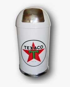 Bullet Trash Can Texaco White - Texaco, HD Png Download, Transparent PNG