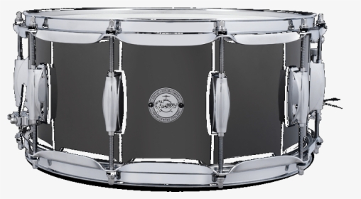 Gretsch Drums Black Nickel Over Steel Snare Drum - Gretsch Black Nickel Over Steel Snare Drum, HD Png Download, Transparent PNG
