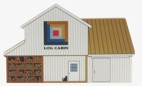 *save $2* Log Cabin Quilt Barn - Log Cabin Barn Quilt Pattern, HD Png Download, Transparent PNG