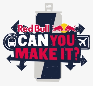 Red Bull Can You Make It Logo Png - Redbull Can You Make It Logo, Transparent Png, Transparent PNG