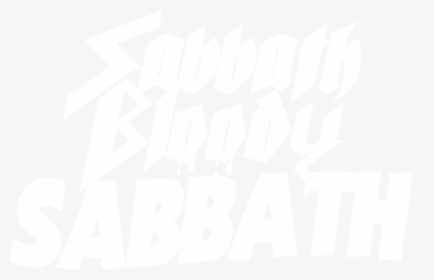Black Sabbath Logo Png - Illustration, Transparent Png, Transparent PNG