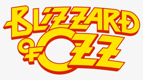 Logo - Blizzard Of Ozz Logo, HD Png Download, Transparent PNG