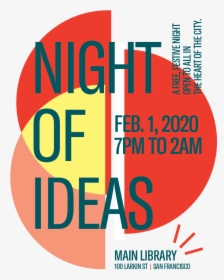 Night Of Ideas, HD Png Download, Transparent PNG