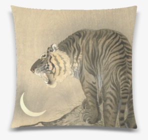 Roaring Tiger, Japanese Woodcut By Ohara Koson Custom - Ohara Koson Tiger, HD Png Download, Transparent PNG