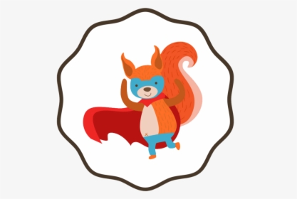 Habitat-heroes - Superhero Squirrel Clipart, HD Png Download, Transparent PNG