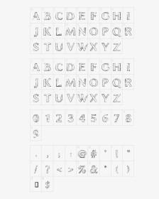 Character Map - Lego Chima Font, HD Png Download, Transparent PNG