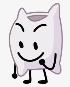 Battle For Dream Island Wiki - Bfb Poses Pillow, HD Png Download, Transparent PNG