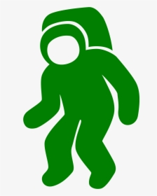 Simplified Astronaut, HD Png Download, Transparent PNG