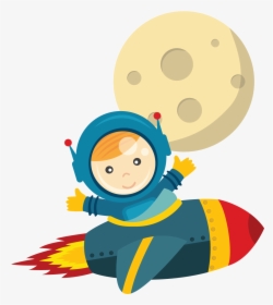 Simi Pediatric Dentist - Baby Astronaut Clipart, HD Png Download, Transparent PNG