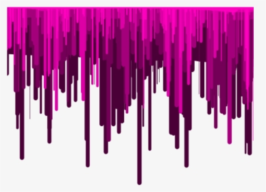 Border Edging Frame Paint - Purple Dripping Paint, HD Png Download, Transparent PNG