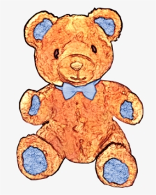 Vector Clip Art Online, Royalty Free Public Domain - Teddy Bear, HD Png Download, Transparent PNG