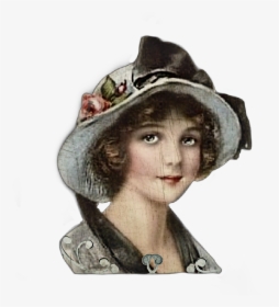 #vintage #victorian #lady #girl #woman - Greeting Card, HD Png Download, Transparent PNG