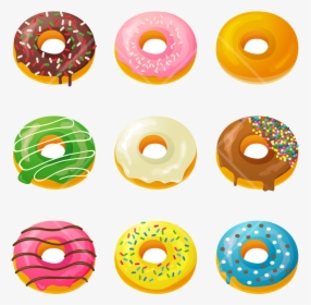 Donut Images About Food Clipa Donuts Clipart Transparent - Donuts Clipart, HD Png Download, Transparent PNG
