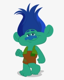 Tv Gallery Img Branch - Branch Trolls The Beat Goes, HD Png Download, Transparent PNG