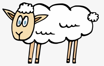 Cartoon Sheep 5 - Cartoon, HD Png Download, Transparent PNG