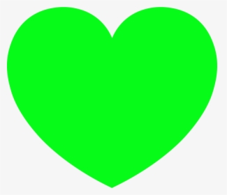 Green Heart Clipart, HD Png Download, Transparent PNG