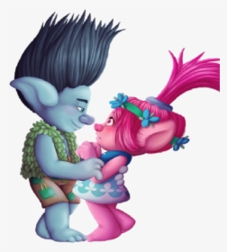 Trolls Branch And Poppy Sketch, HD Png Download, Transparent PNG