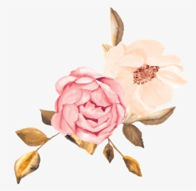 2 A Copy - Rose Gold Flowers Clipart, HD Png Download, Transparent PNG