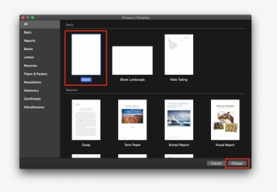 Crear Documento En Mac, HD Png Download, Transparent PNG