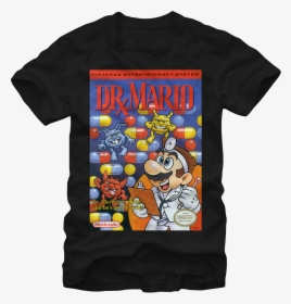 Mario Shirt - Dr Mario Nes Box, HD Png Download, Transparent PNG