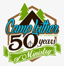 2017 Camp Luther 50th Anniversary Logo, HD Png Download, Transparent PNG