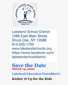 Lakeland Education Foundation - Poster, HD Png Download, Transparent PNG