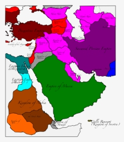 Middle East After Qallu Collapse - Alternative History Middle East, HD Png Download, Transparent PNG