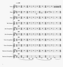 E Mc2 Sheet Music 2 Of 62 Pages - Guilty Crown Flute Sheet, HD Png Download, Transparent PNG