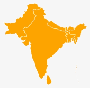 South Asia Map Vector , Png Download - South Asia Region Countries, Transparent Png, Transparent PNG