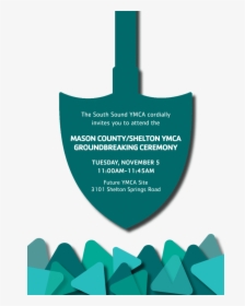 Mason County/shelton Ymca Groundbreaking Ceremony - Graphic Design, HD Png Download, Transparent PNG
