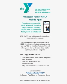 Mobile App Cheat Sheet - New Ymca, HD Png Download, Transparent PNG