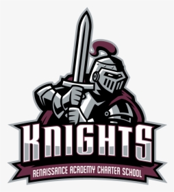 Ra Knights Athletic Logo - Renaissance Academy Charter School Knights, HD Png Download, Transparent PNG