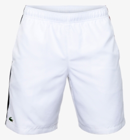 Lacoste White Shorts Men, HD Png Download, Transparent PNG