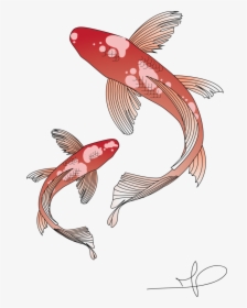 Koi Fish Png - Koi Fish Art Png, Transparent Png, Transparent PNG
