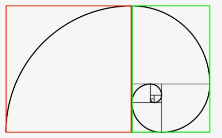 Golden Ratio In A Square, HD Png Download, Transparent PNG