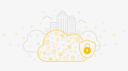 Socialhub Security Cloud - Graphic Design, HD Png Download, Transparent PNG