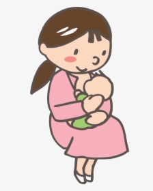 And Baby Big Image - Baby Breastfeeding Clipart, HD Png Download, Transparent PNG
