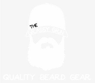 Beard Logo White Text - Illustration, HD Png Download, Transparent PNG