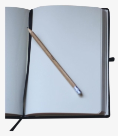 Sketch Book With Pencil - Sketchbook, HD Png Download, Transparent PNG