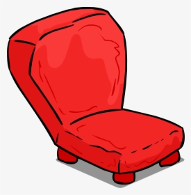 Car Front View Png Red Sprite - Chair, Transparent Png, Transparent PNG