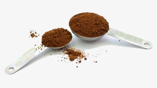 Coffee Grounds Png - Ground Coffee Spoon Png, Transparent Png, Transparent PNG