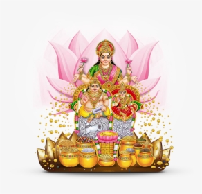 Kubera Lakshmi - Happy Dhanteras Dhanteras 2018, HD Png Download, Transparent PNG