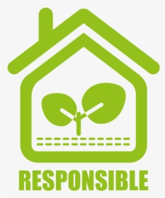 Responsible - Logo Mano Azul Sosteniendo, HD Png Download, Transparent PNG