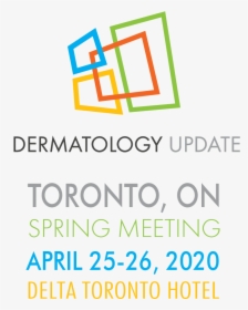 Dermatology Update 2020 Spring Meeting Logo - Graphic Design, HD Png Download, Transparent PNG