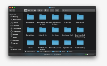 Crear Una Carpeta En Finder, HD Png Download, Transparent PNG