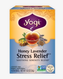 Yogi Lavender Stress Relief Tea, HD Png Download, Transparent PNG