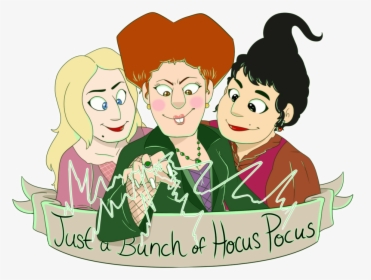 Hocus Pocus By Itsaaudra-d9fxfkj - Hocus Pocus Sisters Clipart, HD Png Download, Transparent PNG