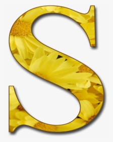 S Letter Png Images - Yellow Alphabet Letters S, Transparent Png, Transparent PNG