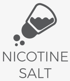 Nicotine Salt Logo Png, Transparent Png, Transparent PNG