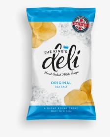 Sea Salt - King's Deli Crisps, HD Png Download, Transparent PNG